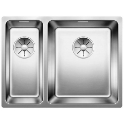 Zlewozmywak Blanco ANDANO 340/180-U z korkiem automatycznym, z InFino prawa komora 522 978